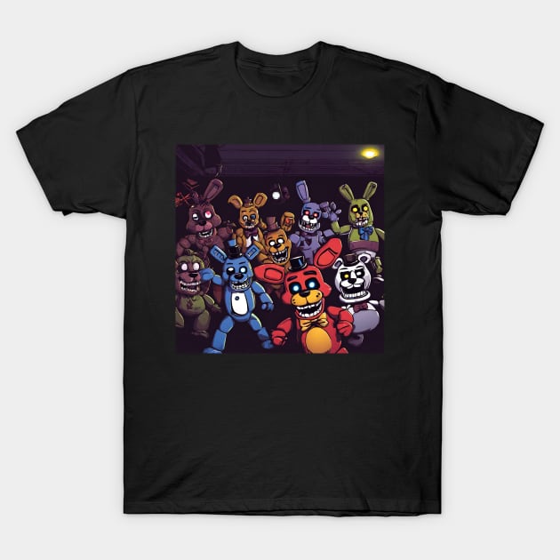 FNAF T-Shirt by blaurensharp00@gmail.com